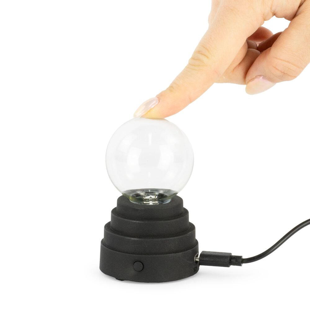 Jucarie interactiva - Mini glob cu plasma