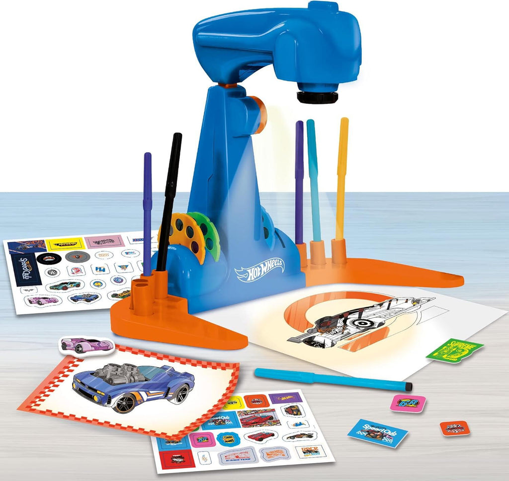 Proiector pentru desen - Hot Wheels