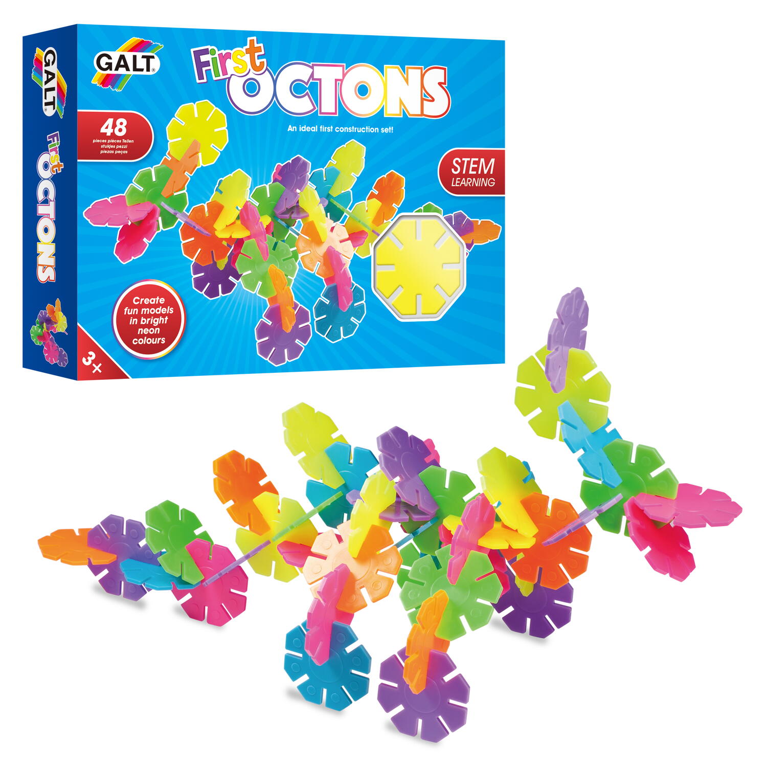 Set de construit - First Octons - 48 piese
