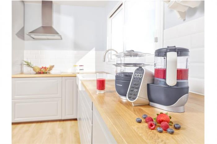 Babymoov - Robot multifunctional 5 in 1 Nutribaby (+) Industrial Grey