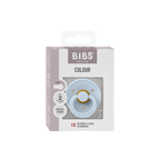 BIBS - Suzeta Colour Latex, tetina rotunda, 6+ luni, ambalaj premium