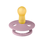 BIBS - Suzeta Colour Latex, tetina rotunda, 6 luni +-Heather