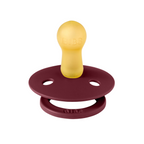 BIBS - Suzeta Colour Latex, tetina rotunda, 6 luni +-Elderberry