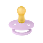 BIBS - Suzeta Colour Latex, tetina rotunda, 6 luni +-Violet Sky