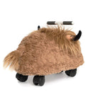 Prince Lionheart Hairies Ride-On Inflatable Toy - Fun and Safe Ride for Kids, Highland Cow Scotch