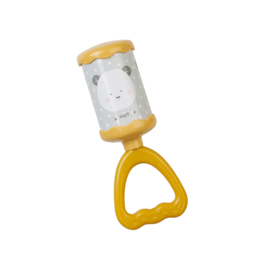 Yellow Rattle Toy - Sweet & Fun