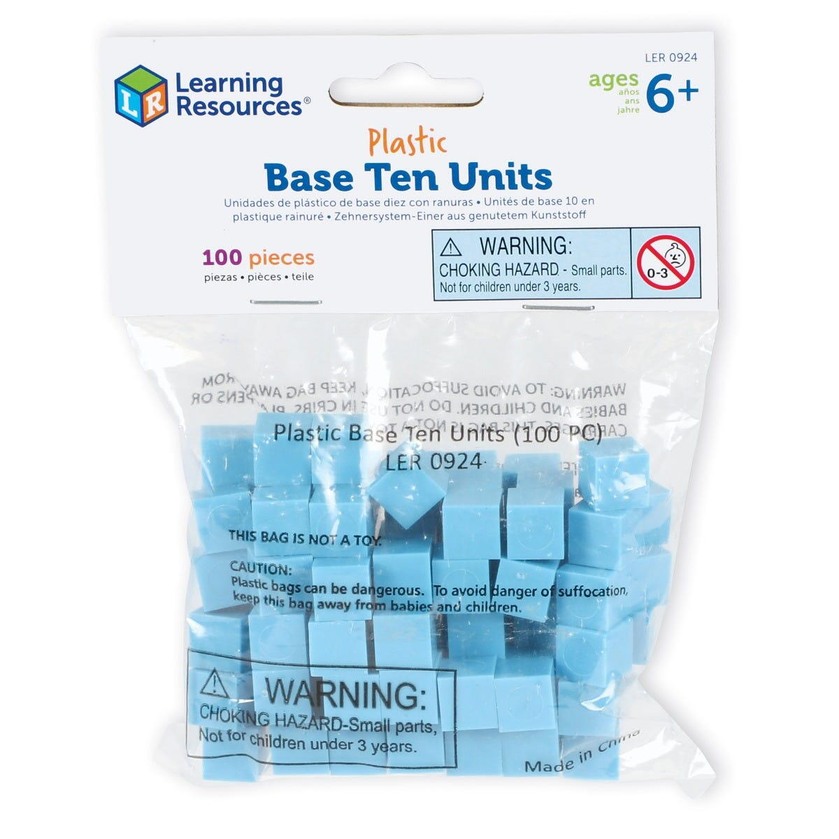 Set cuburi baza 10 (100 buc.)