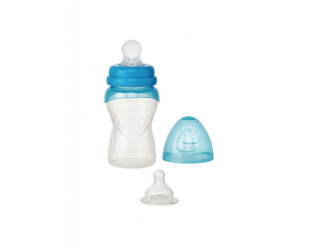 Biberon Special 2 in 1 cu Tetina si Lingurita 250 ML