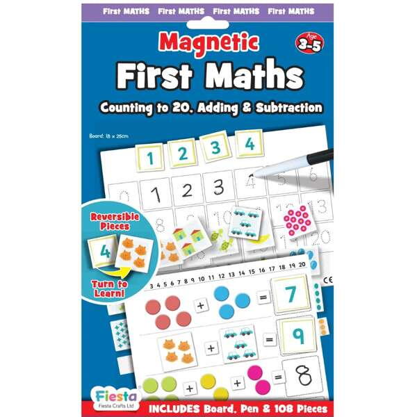 Set magnetic - Invat sa numar pana la 20 & Adunari si scaderi