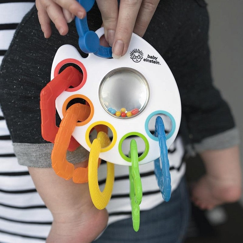 Bright Starts - Jucarie zornaitoare cu inele multicolore