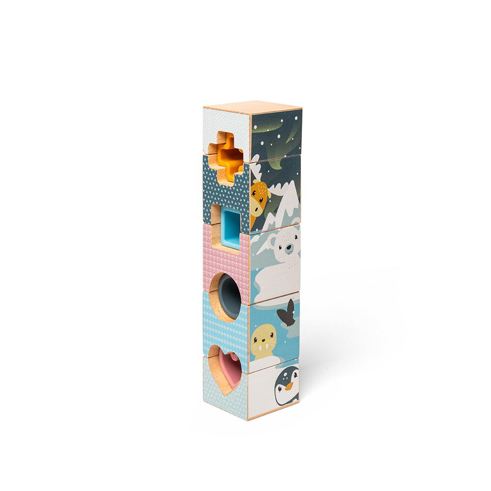 Turnulet activitati pastel - Animalute polare