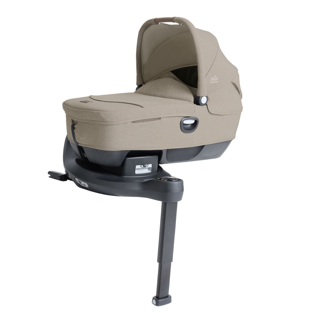 Joie - Landou auto Calmi R129 Signature Sandstone, 40-70 cm, testat ADAC si certificat R129