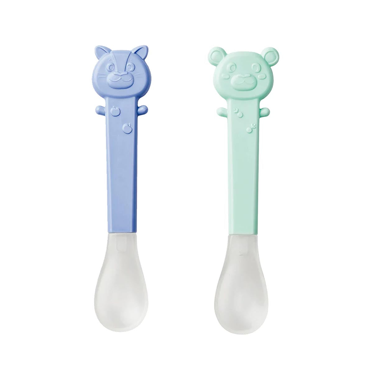 Soft-Tip Spoons Green/Blue Set