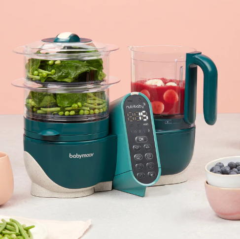 Babymoov - Robot multifunctional Nutribaby + 6 in 1 Opal Green