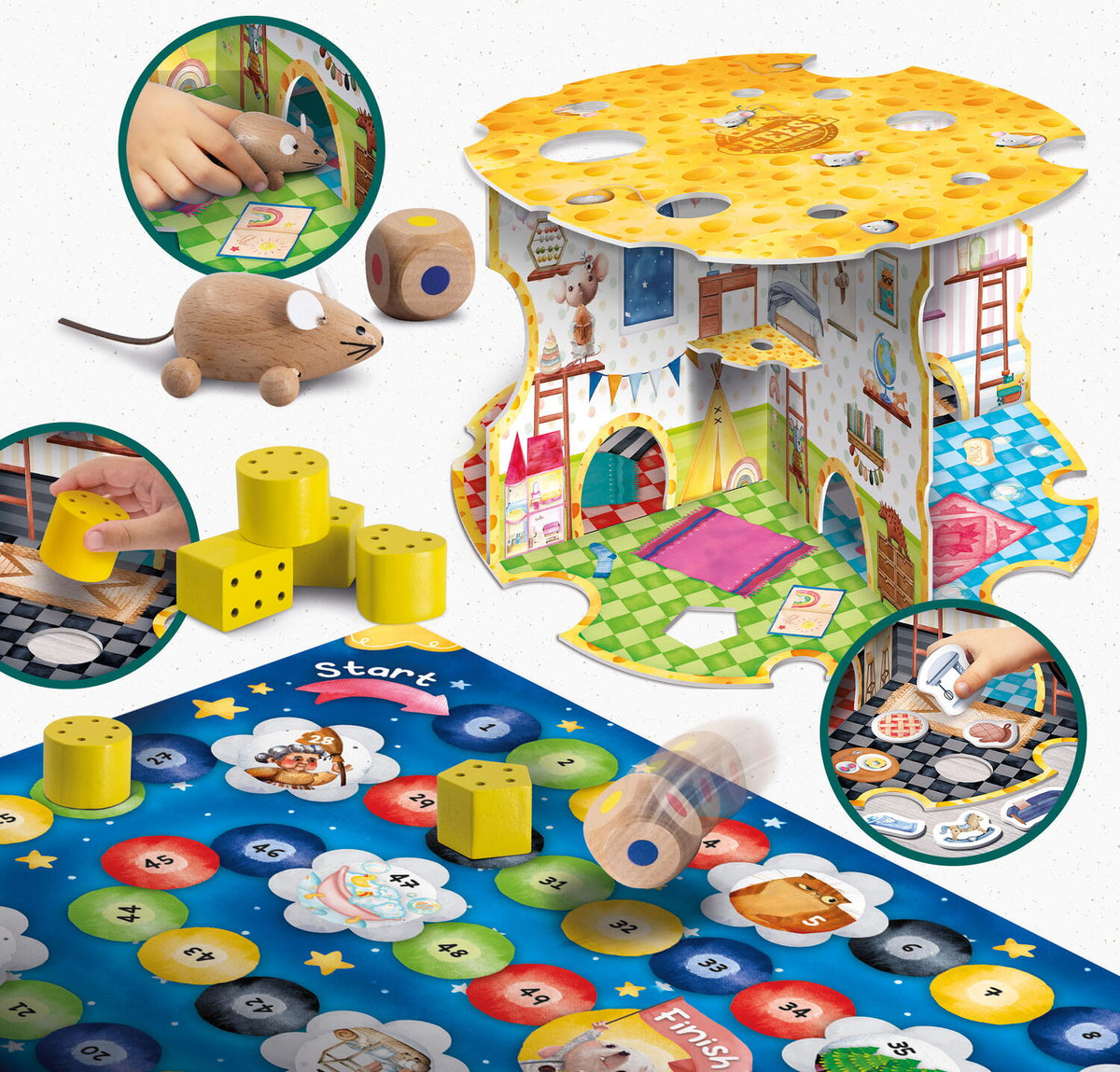 Joc Montessori  - Casuta soricelului