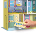 LISCIANI Casuta 3D Peppa Pig din carton cu mobilier 3D, set de construit pentru copii 3-6 ani