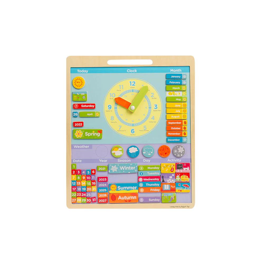 Vremea - Calendar magnetic in limba engleza