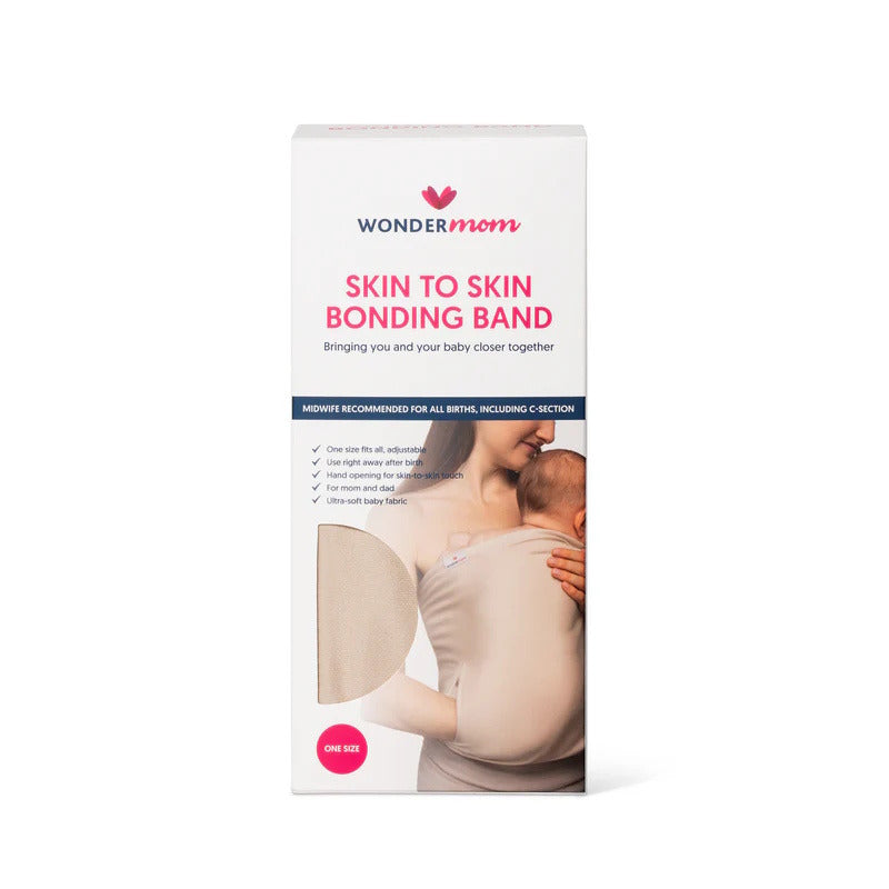 Banda Textila pentru Contact Skin to Skin  Wondermom Bej