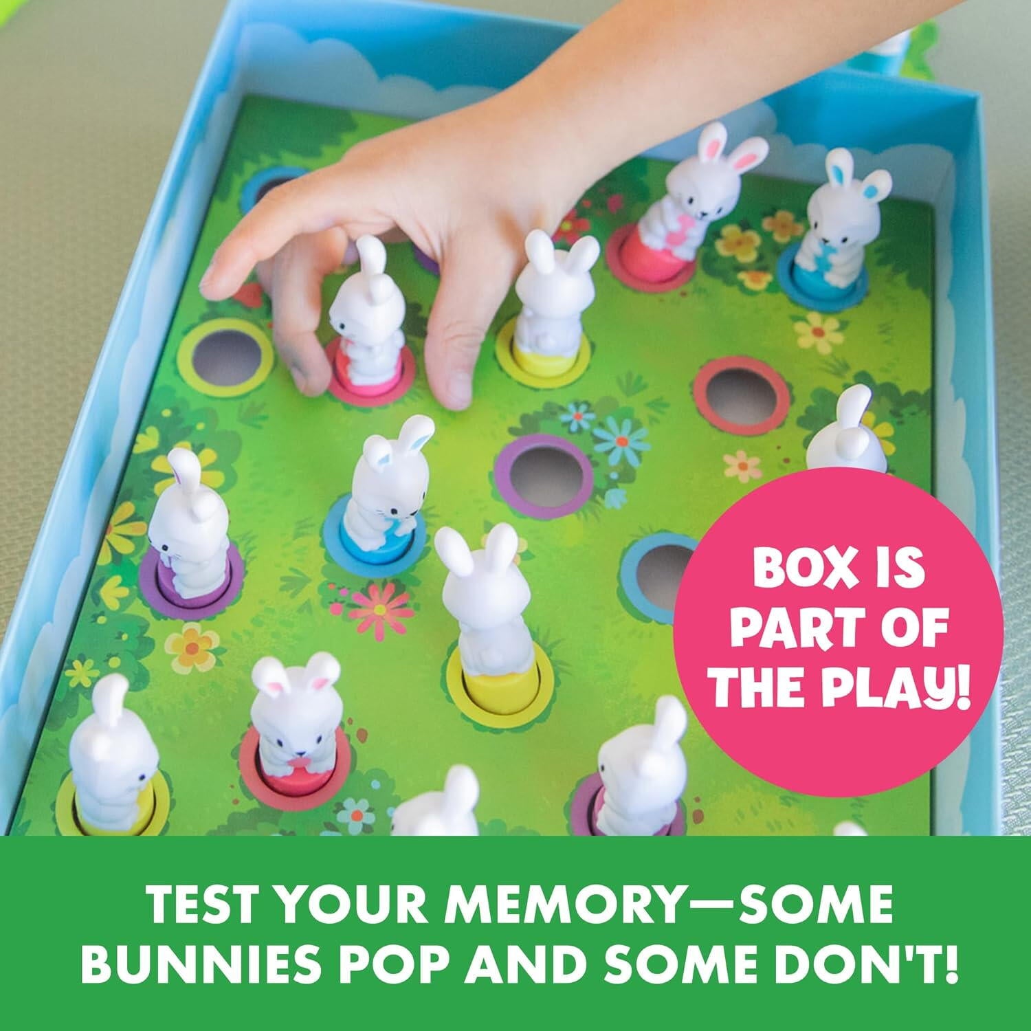 Joc de memorie - Pop Pop Bunny Hop