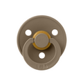 BIBS - Suzeta Colour Latex, tetina rotunda, 18 luni+-Dark Oak