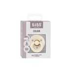BIBS - Suzeta Colour Latex, tetina rotunda, 18+ luni, ambalaj premium