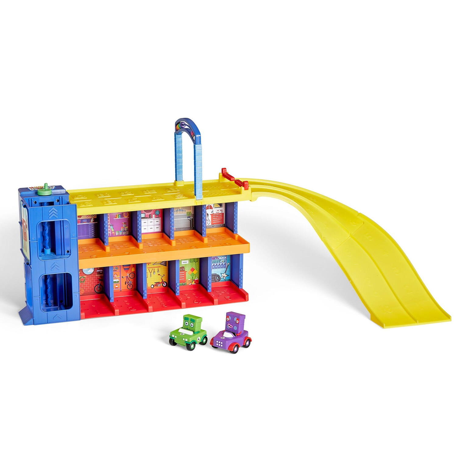 Numberblocks® - Garajul vesel cu numaratoare