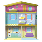 LISCIANI Casuta 3D Peppa Pig din carton cu mobilier 3D, set de construit pentru copii 3-6 ani