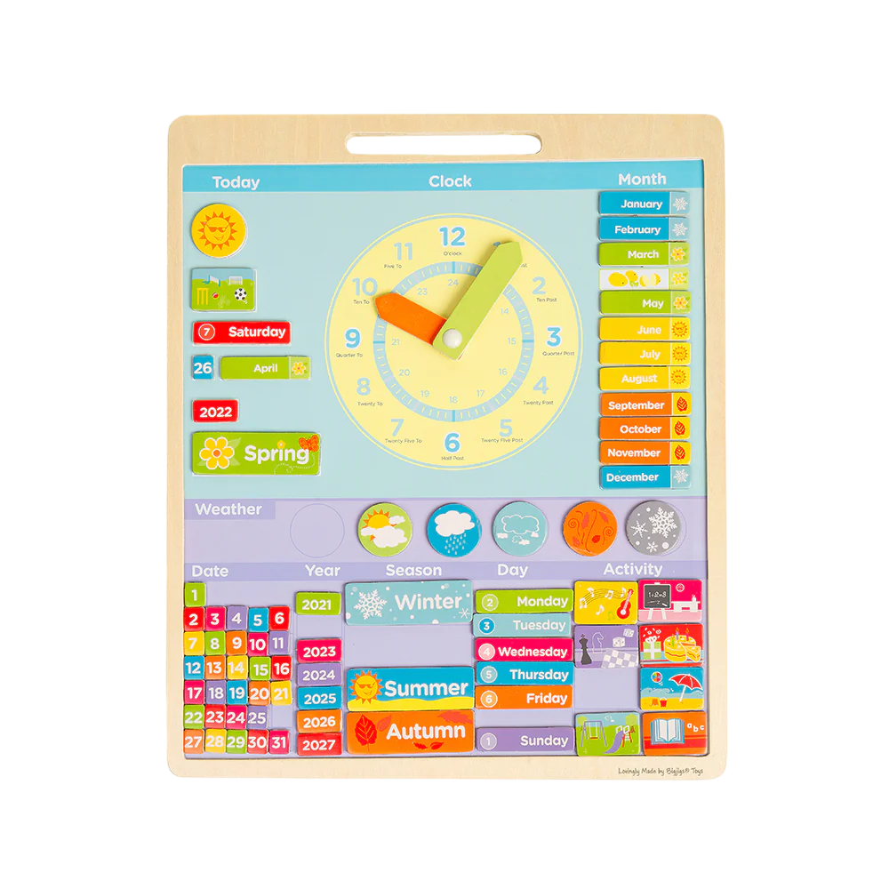 Vremea - Calendar magnetic in limba engleza