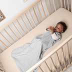 Ingenuity - Sac de dormit Swaddle Me 3-18 luni, 2.5 TOG, Night Sack Sleeper, Heather Grey