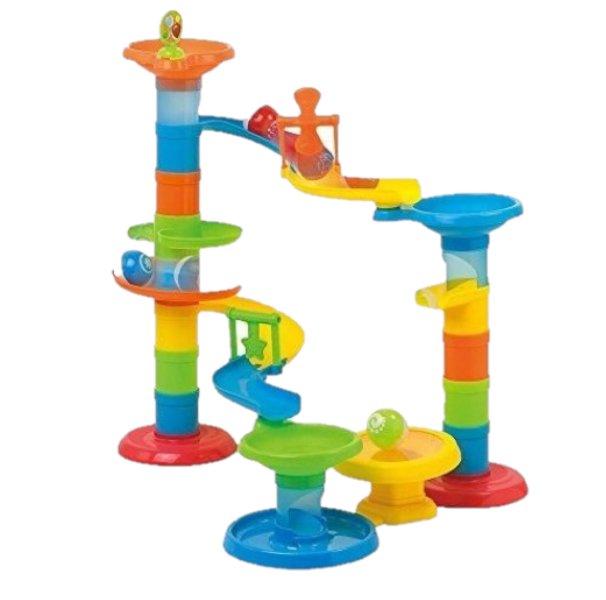Jucarie interactiva - Turnulet cu bilute (30 piese)