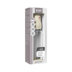 BIBS - Set complet biberon din sticla anticolici cu tetina din silicon, flux mediu, 240 ml, Ivory