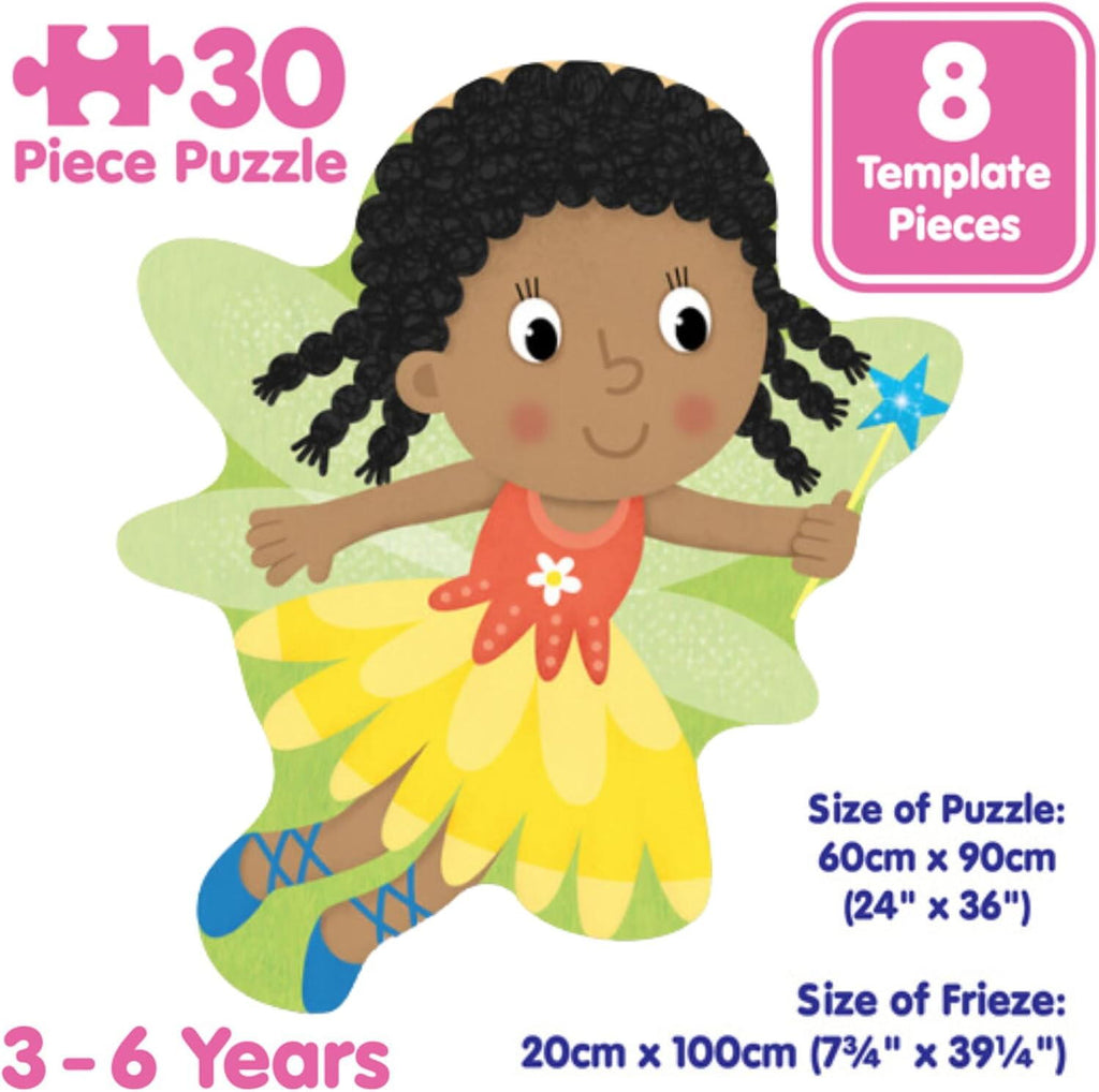 Puzzle Podea: Zane si unicorni (30 piese)