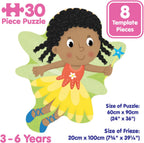 Puzzle Podea: Zane si unicorni (30 piese)