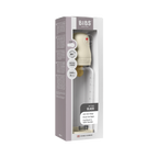 BIBS - Set complet biberon din sticla anticolici cu tetina din latex, flux mediu, 240 ml, Ivory