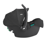 Joie - Scoica auto i-Snug 2 cu tetiera reglabila, 40-75 cm, Raven, testata ADAC si certificata R129
