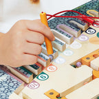 Puzzle labirint - Cursa dinozaurului