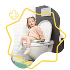 Badabulle - Reductor Wc Cu Manere Verde