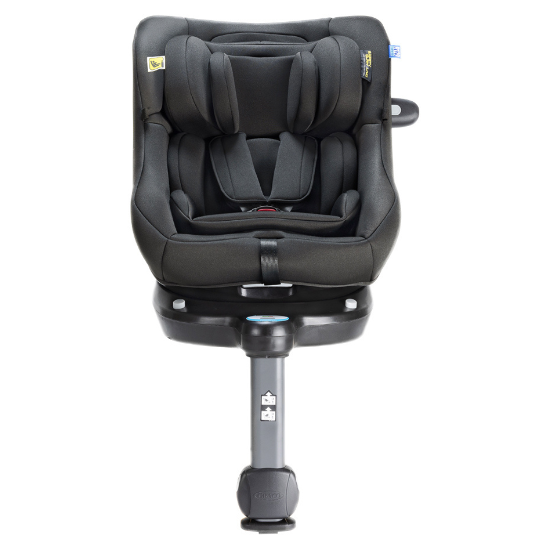 Graco - Scaun auto Turn2Me 360° DLX Midnight, 40-105 cm, certificata R129 si testat ADAC