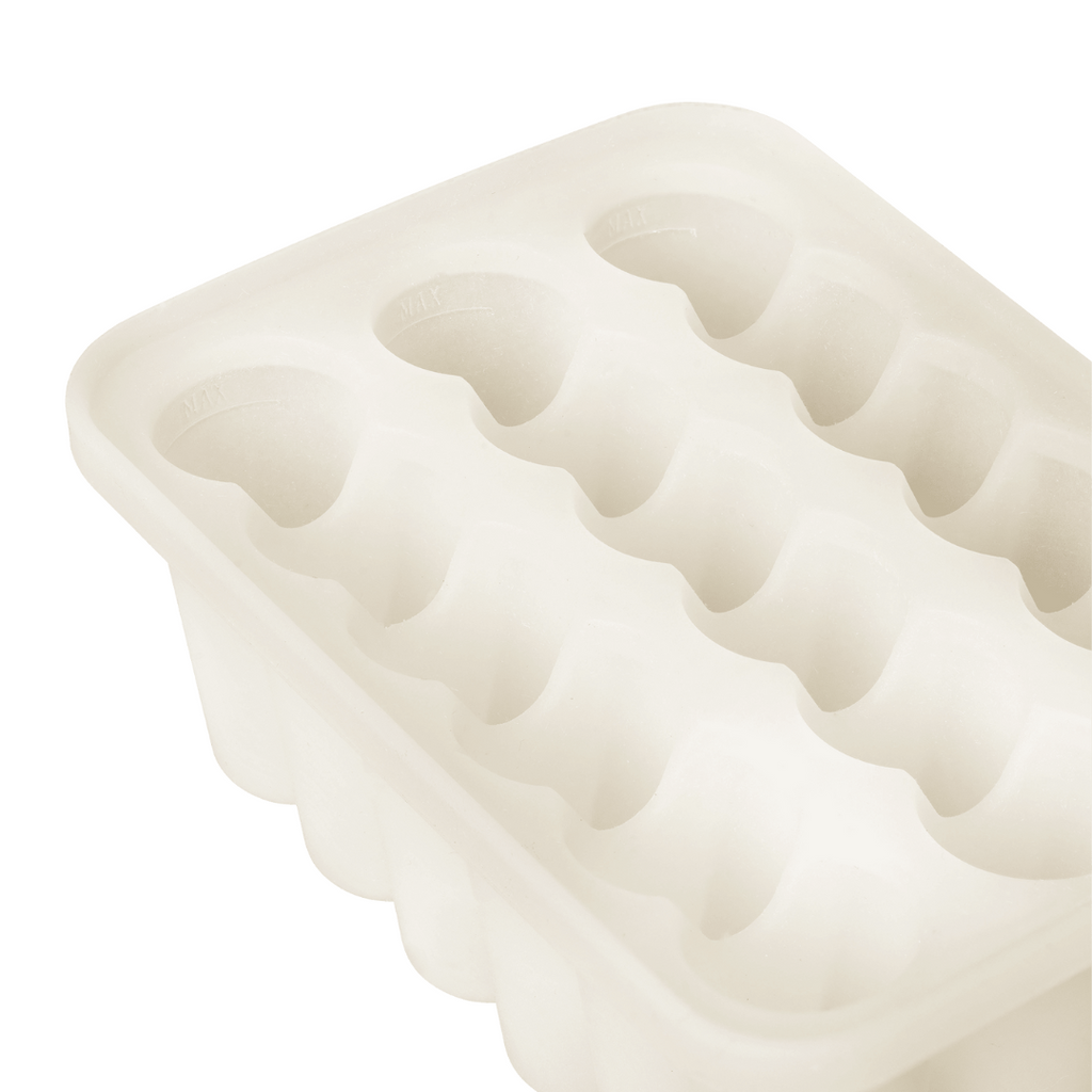 BIBS - Tavita pentru congelarea hranei bebelusului, Ivory