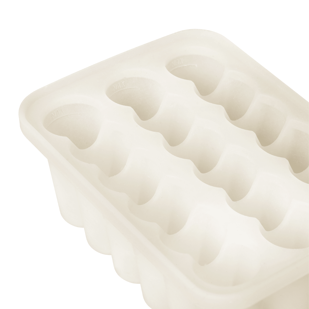 BIBS - Tavita pentru congelarea hranei bebelusului, Ivory