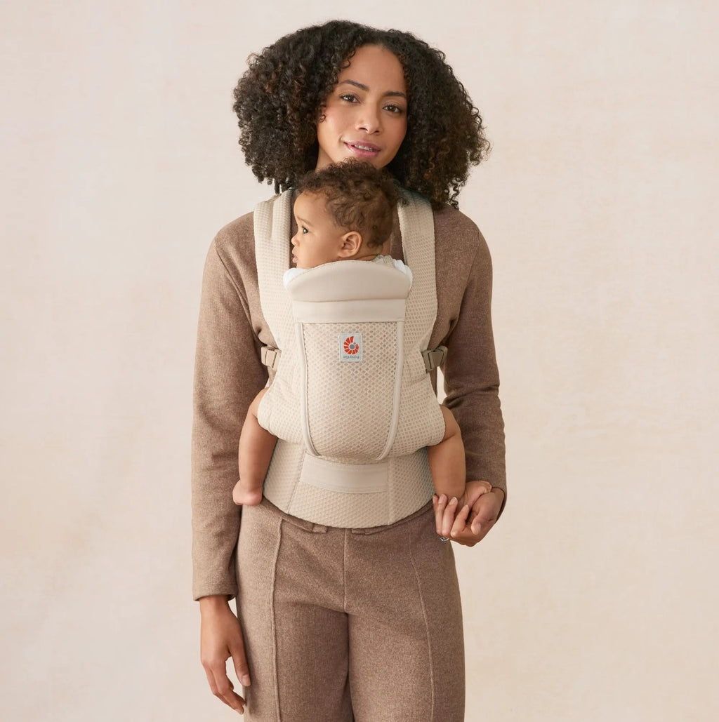 Marsupiu Omni Lite Mesh, Ergobaby, Natural Beige