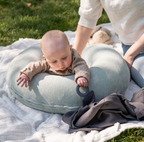 Doomoo - Esarfa pentru alaptat multifunctionala din bumbac organic Mom’n Play Grey