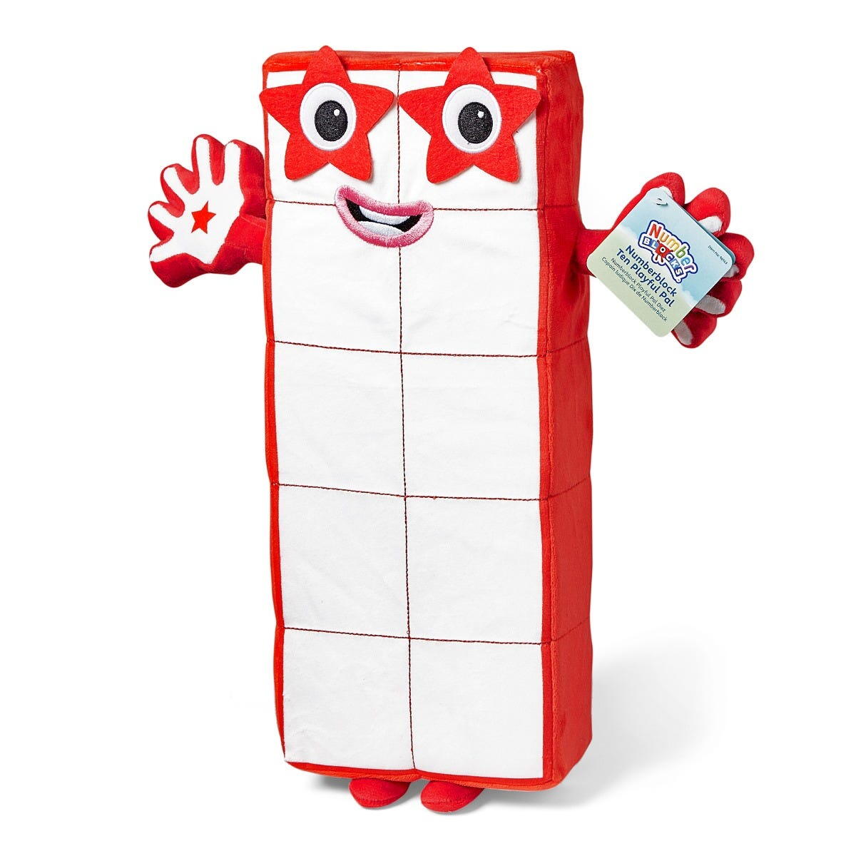Mascota din plus Numberblocks - Zece