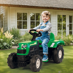 Tractor cu pedale - Verde