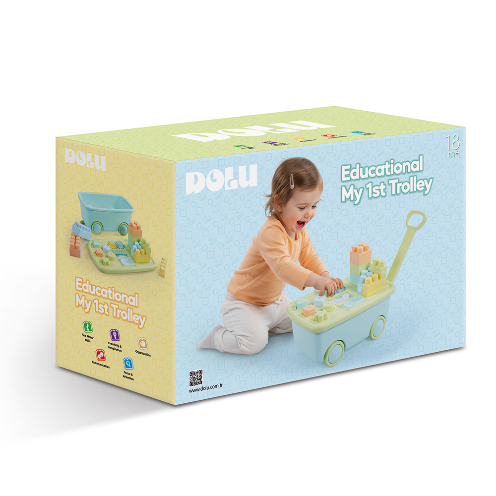 Primul meu carucior cu activitati - Pastel