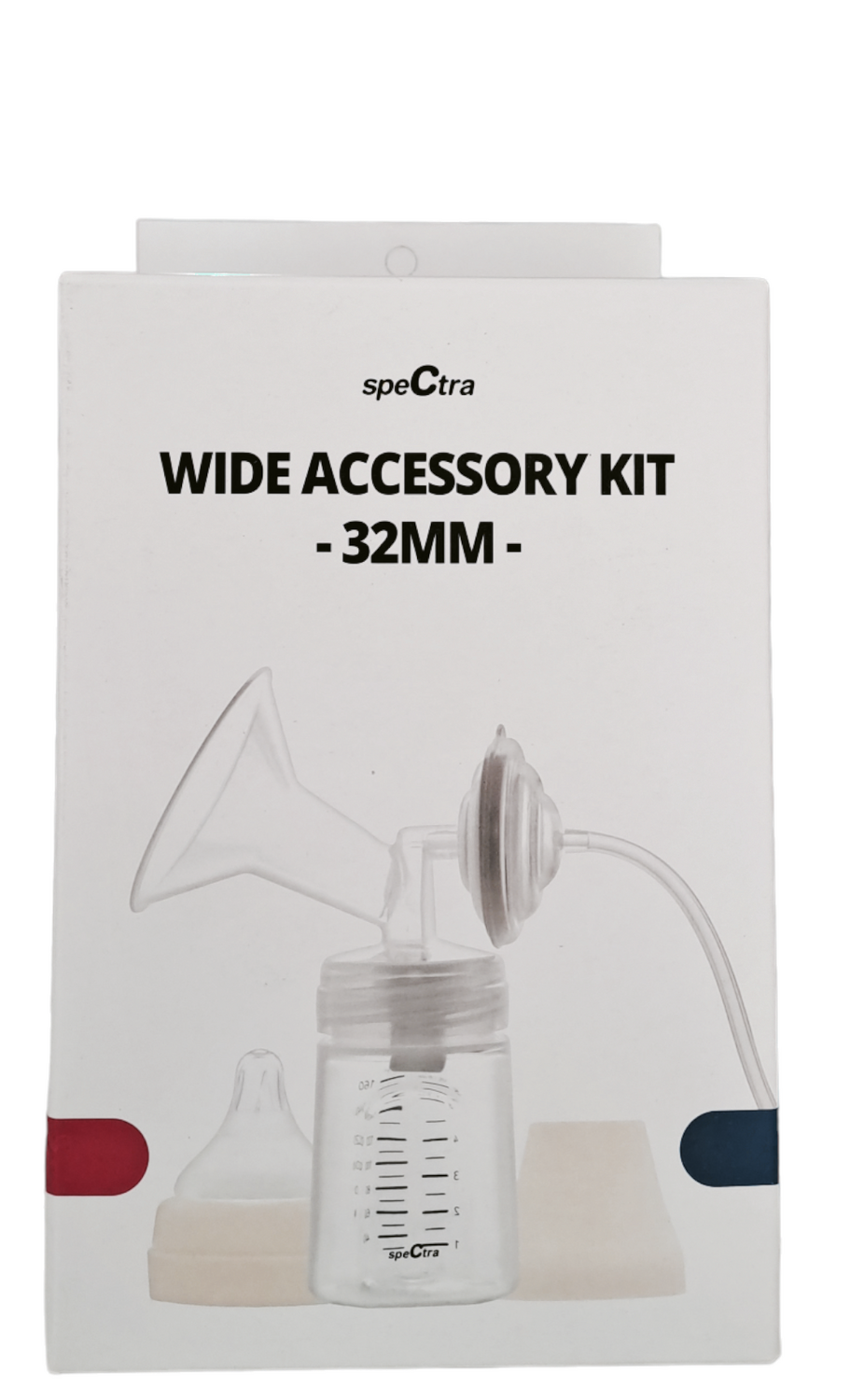 SPECTRA Kit premium 32mm biberon si accesorii fara BPA din plastic PP compatibil pompe Spectra