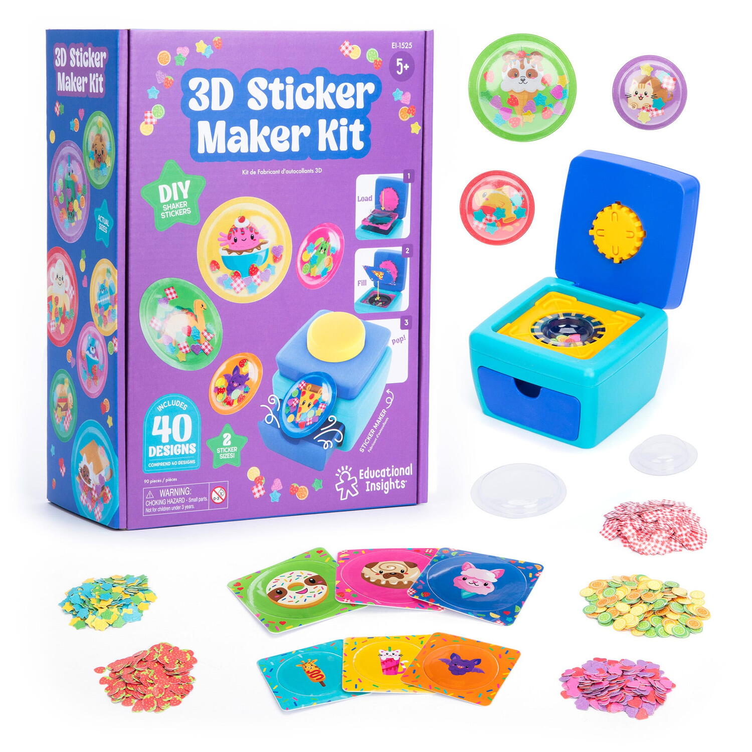 Kit creatie abtibilduri 3D