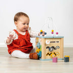 Cub 5 in 1 cu activitati - Pastel