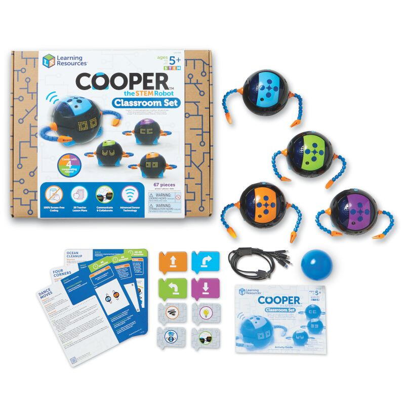 Setul clasei - Robotei STEM - Cooper™