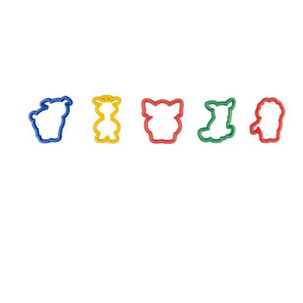 Set forme pentru plastilina - Animalute safari